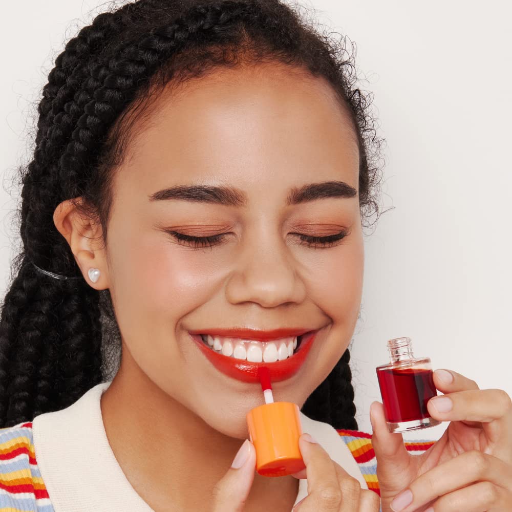 ETUDE HOUSE Dear Darling Water Tint Orange Ade | Bright Vivid Color Lip Tint with Moisturizing Pomegranate & Grapefruit Extract to Hydrate your Lips