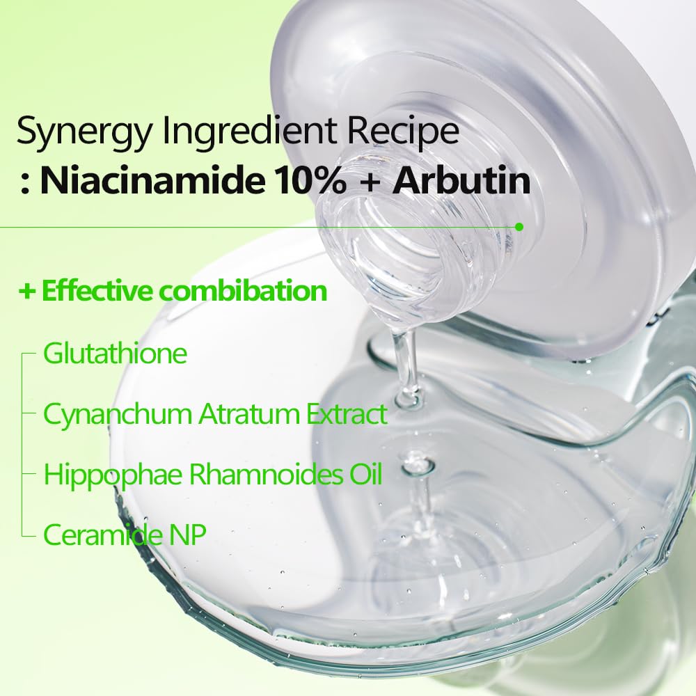 Niacinamide Arbutin Glow Boosting Serum 1.69 oz – Korean Skin Care for Radiant Skin, Deep Hydration & Even Tone with 10% Niacinamide & Arbutin, Daily Moisture Serum