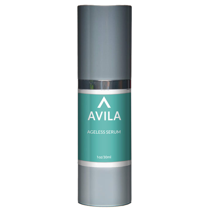 Avila Skincare Ageless Serum- Best Selling Serum Formula To Boost Collagen and Elastin, Deeply Hydrate Skin and Diminish Fine Lines and Wrinkles - Improved Formula