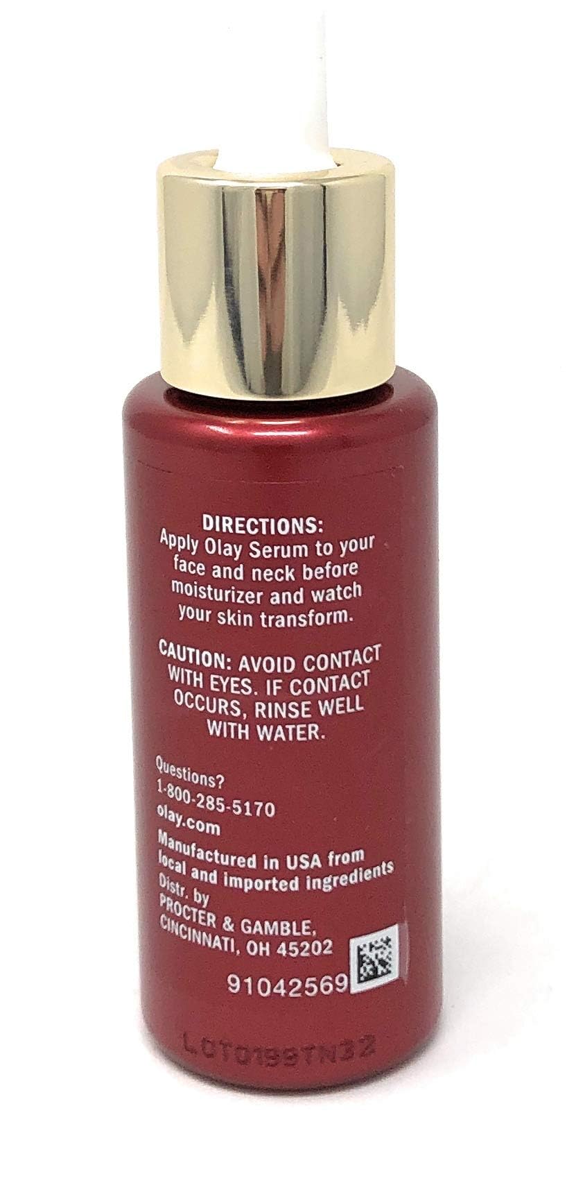 Olay Niacinamide Serum MAX Wrinkle Reducing, Fragrance – Free, 1.3oz. (40 mL)