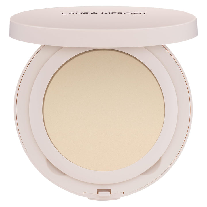 Laura Mercier Ultra-Blur Talc-Free Waterproof Translucent Pressed Setting Powder, 16HR Weightless Wear and Shine Control, Hyaluronic Acid Infused for 24HR Hydration, Natural Finish, Translucent