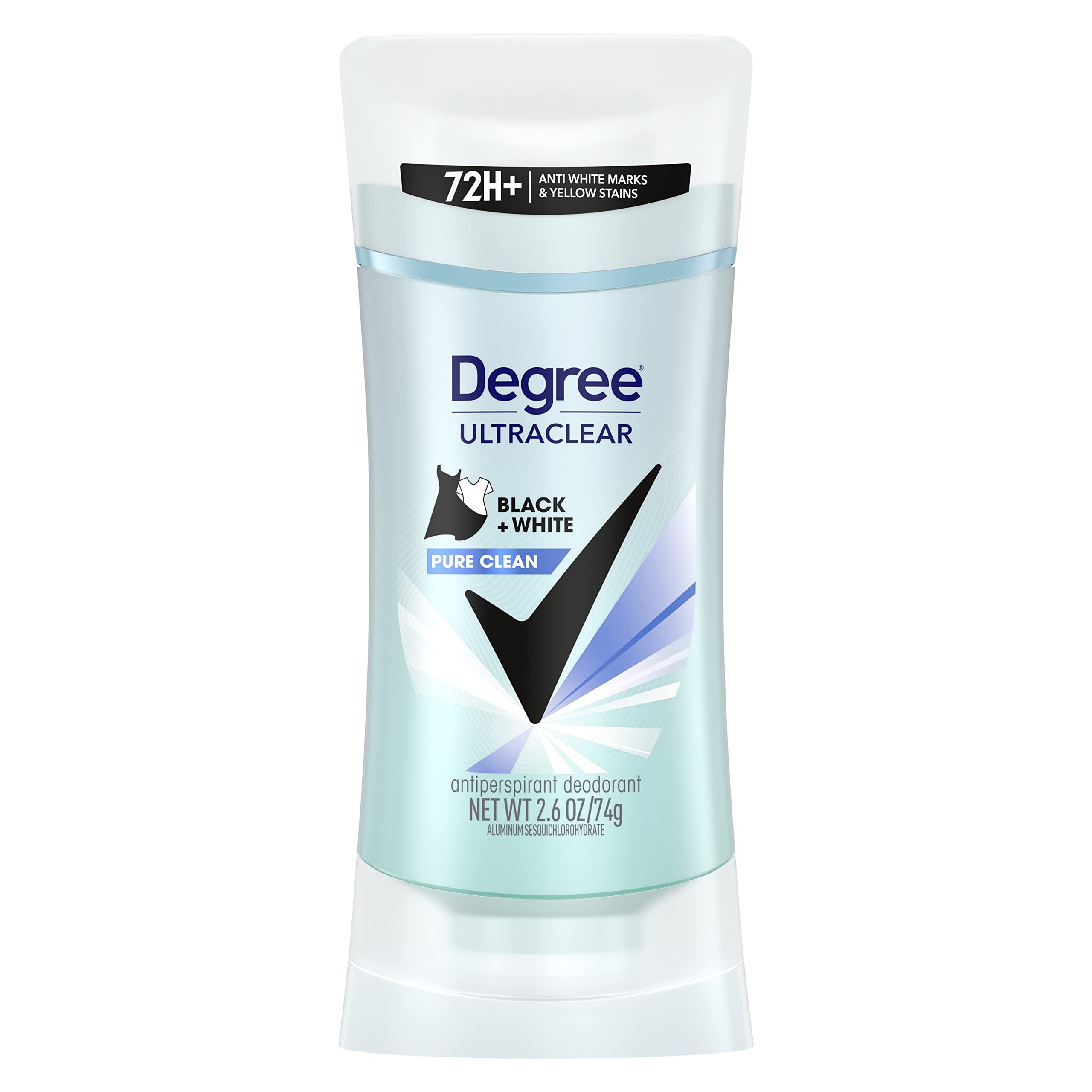 Degree Ultra Clear Pure Clean Antiperspirant, 2.6 oz
