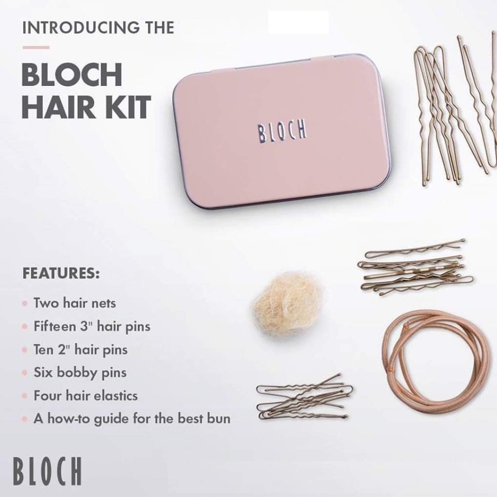 Bloch Unisex-Adult's Standard Hair Kit, Blonde, 1 Count (Pack of 1)
