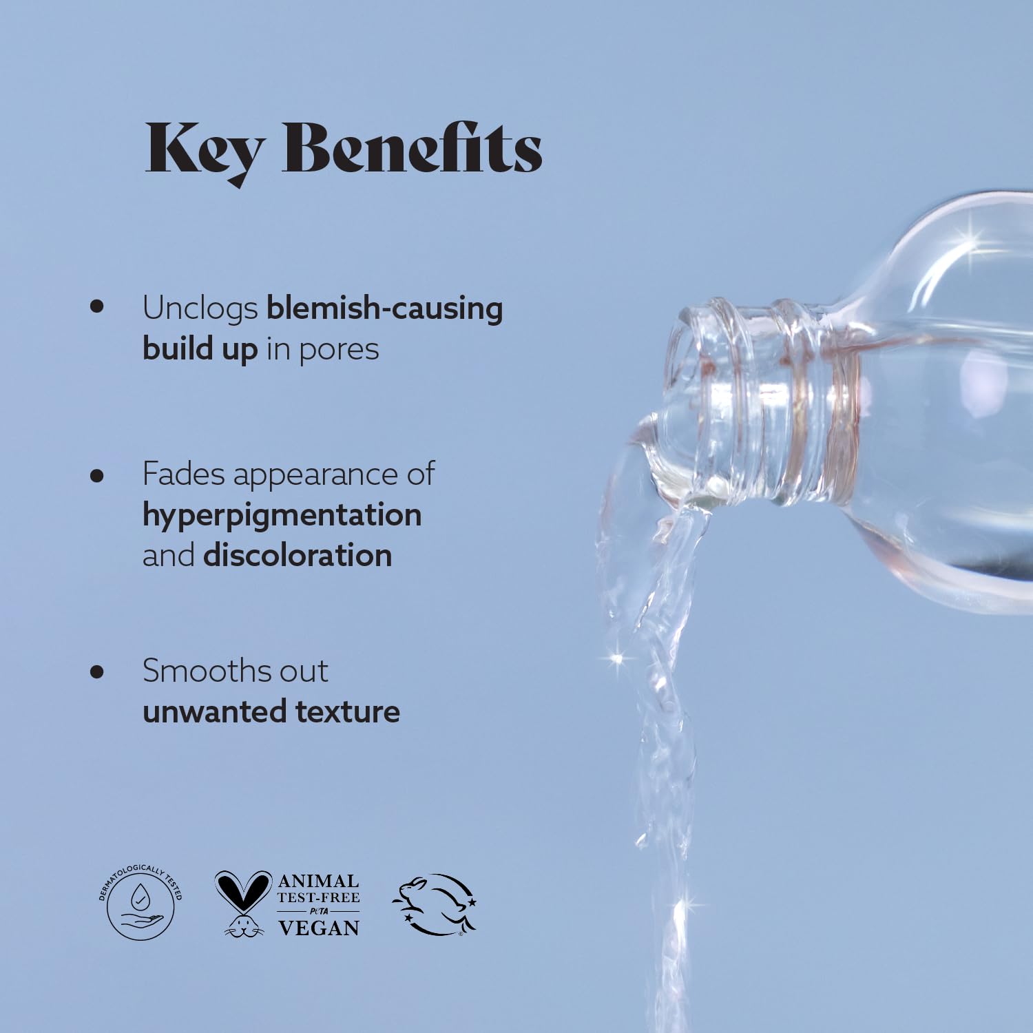 LUMA & LEAF Clearing Facial Toner 4 Oz - Natural Toner with Willow Bark, Salicylic Acid, Niacinamide, Marshmellow Root - Deep Nourishing and Pore Tightening Skin Toner for Blemish and Acne-Prone Skin