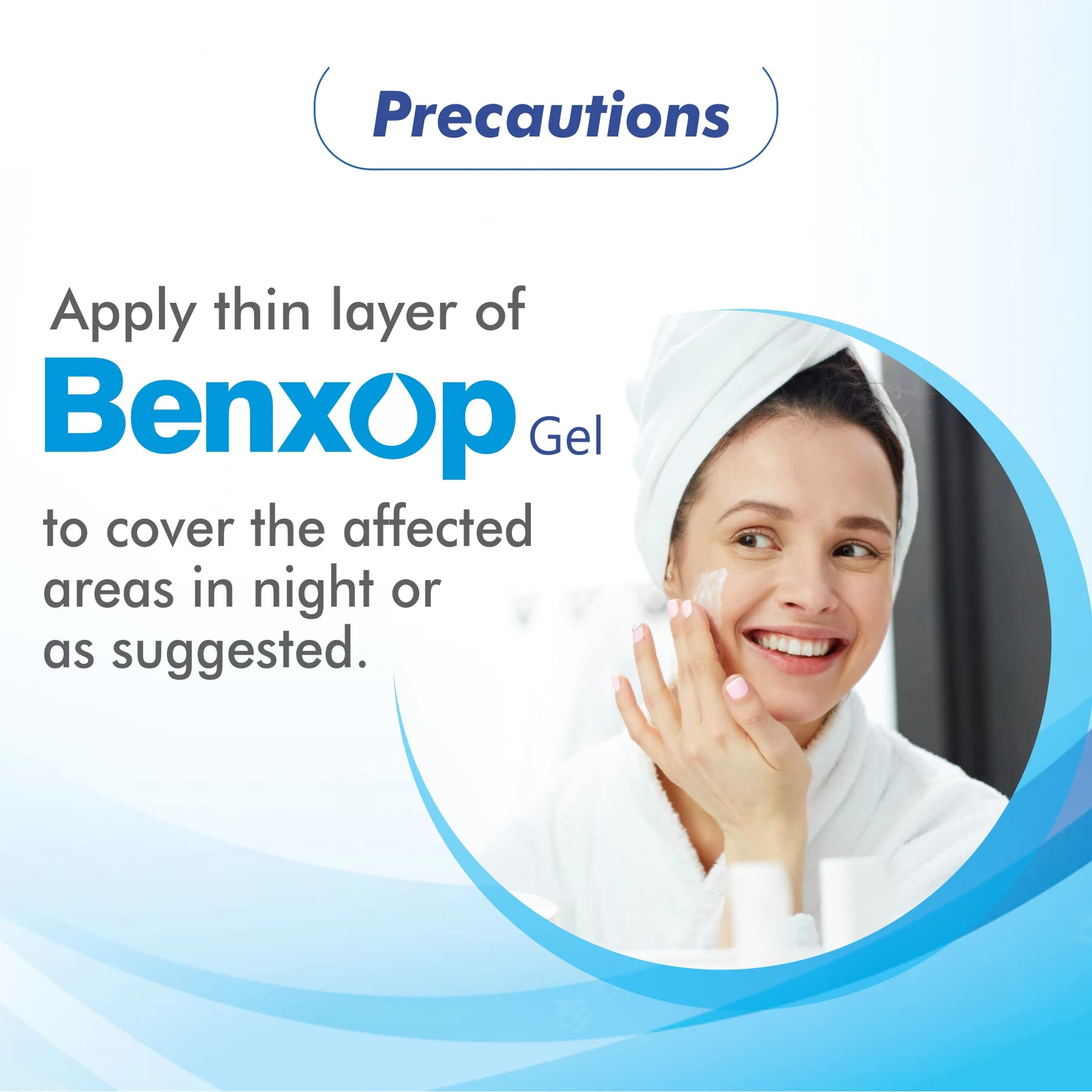 SALVE Benxop Benzoyl Peroxide 2.5% Pimples Cream 20gm (0.70 Oz)