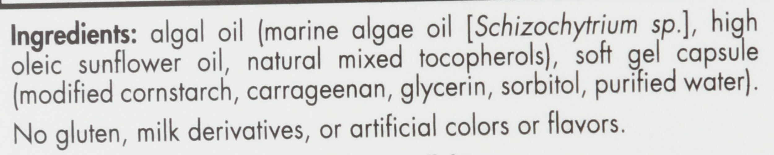 Nordic Naturals Vegan Prenatal DHA, Unflavored - 60 Soft Gels - 500 mg Plant-Based DHA - Supports Brain Development in Babies & Healthy Pregnancy - Non-GMO - 30 Servings