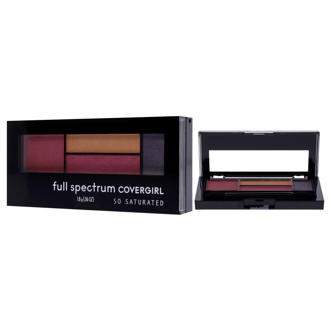 COVERGIRL So Saturated Quad Palette, Prophecy, 0.06 Ounce