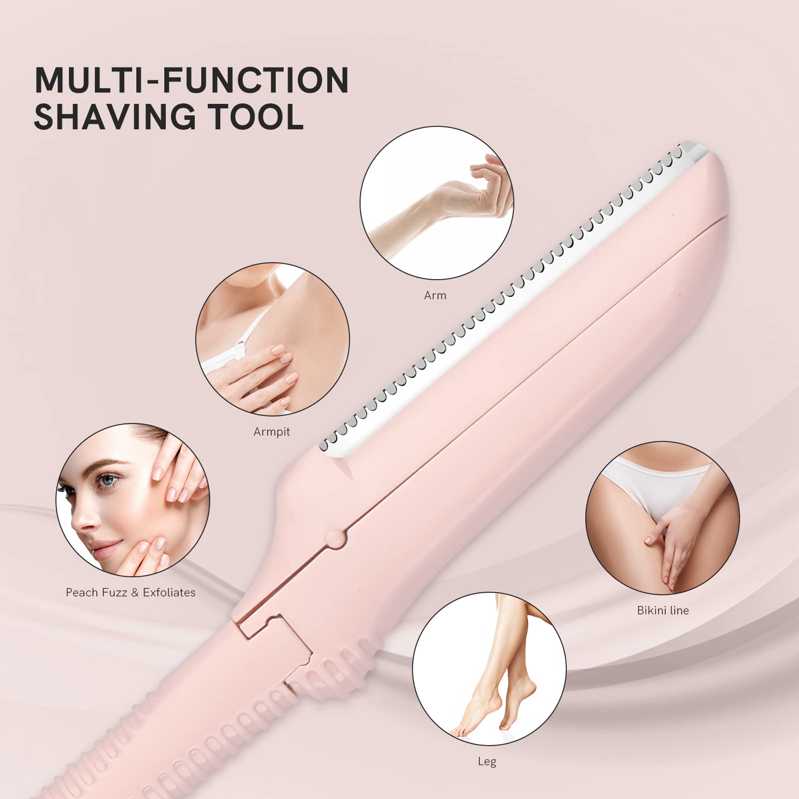 Eyebrow Razor for Women, Face Razors for Women, Dermaplane Razor for Women Face, Eyebrow Trimmer