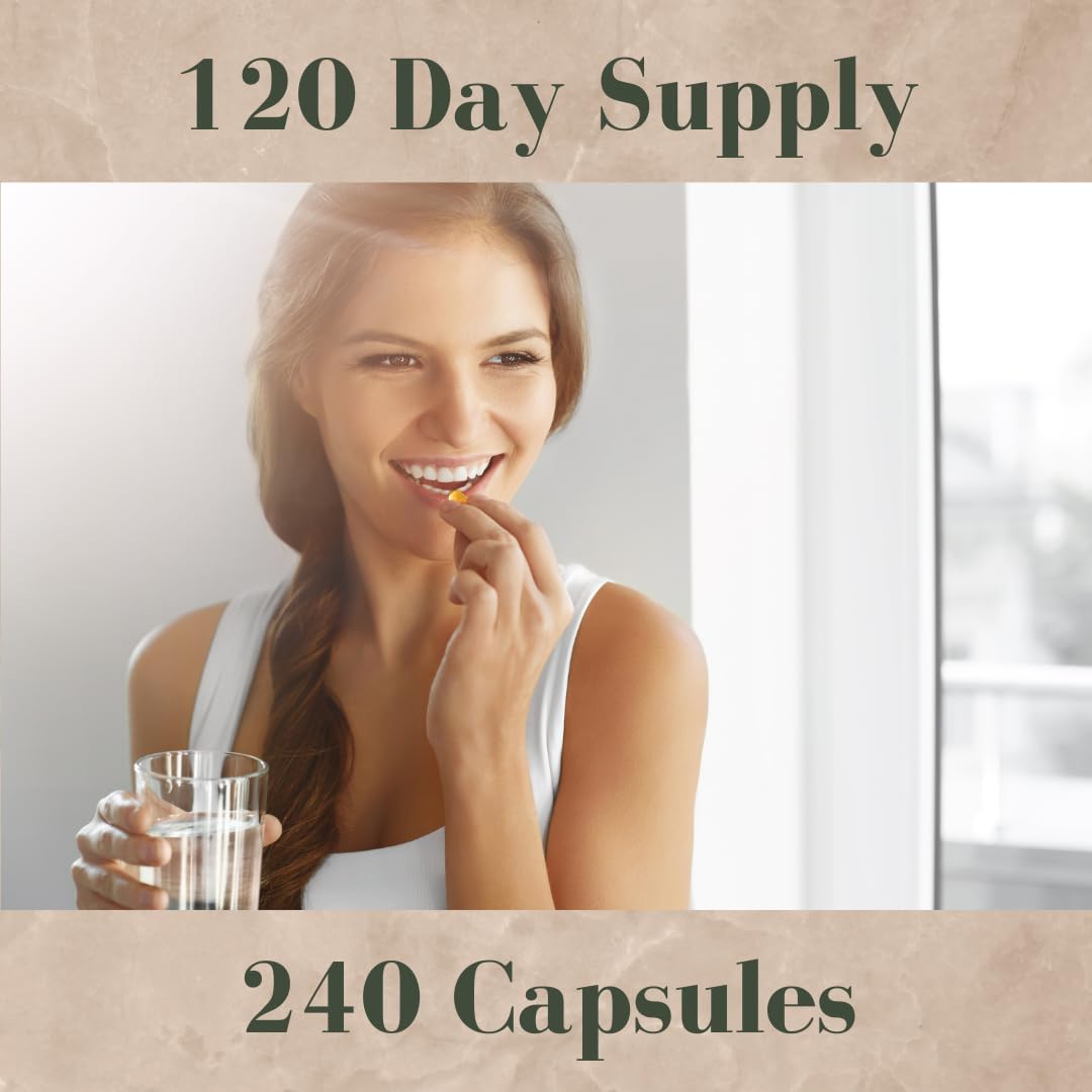 Research Labs Liposomal Vitamin C Supplement w/Enhanced Absorption LipoQuil-C™ | 2 Fer 1 ad 240 Capsules Total Immune Support Collagen Booster | High Dose Fat Soluble Vita C 1000mg Buffered | Non GMO