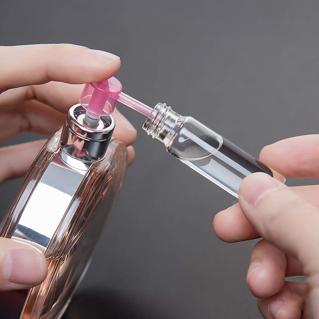 Rocutus 6 Pack Perfume Bottle Mini Refillable Perfume Atomizer Bottle,Empty Spray Bottle in 5 ml Compatible with 2 Pieces Perfume Dispenser Pump and 2 Funnel Filler for Travel Purse (colorful 1)