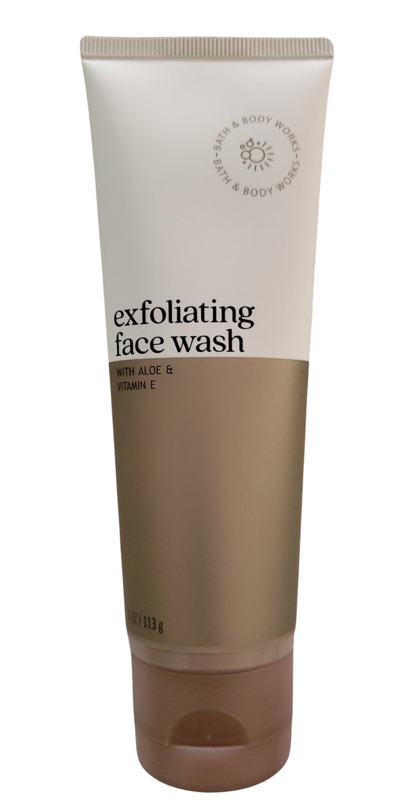 Bath and Body Works Exfoliating Face Wash With Aloe + Vitamin E 4 Ounces