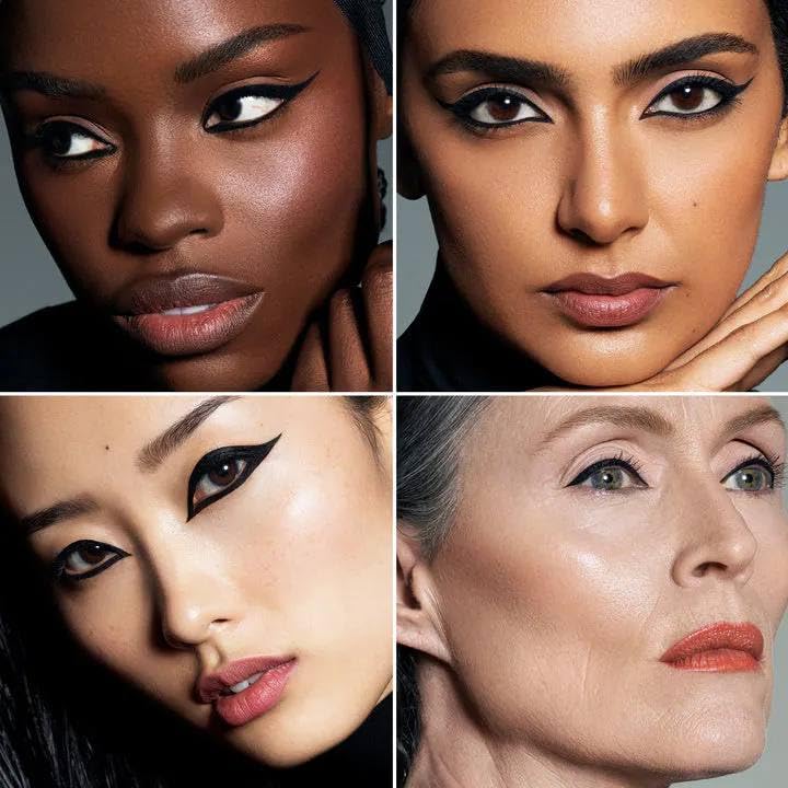 HAUS LABS BY LADY GAGA Clear Cut Waterproof Liquid Eyeliner Black Onyx (Matte Black) + Complimentary Sheet Face Masque