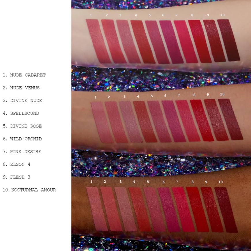 Pat McGrath Labs LiquiLUST Legendary Wear Lipstick - DIVINE NUDE, 1 Count (Pack of 1)