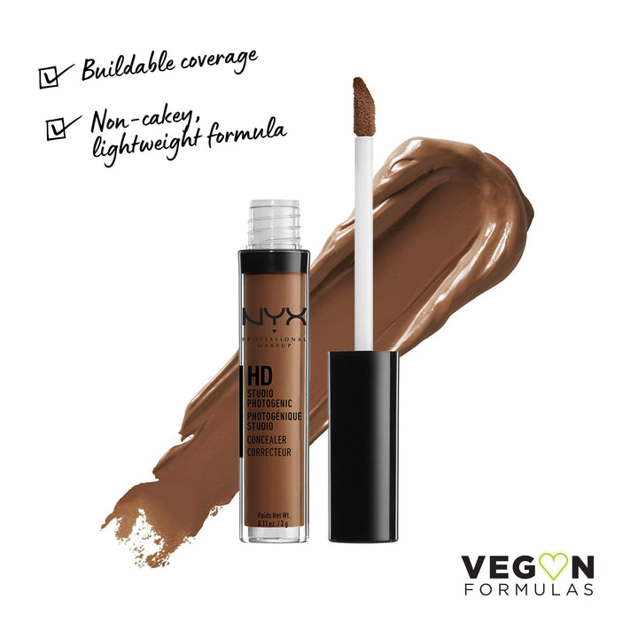 NYX PROFESSIONAL MAKEUP HD Photogenic Concealer Wand - Espresso, With Green Undertones
