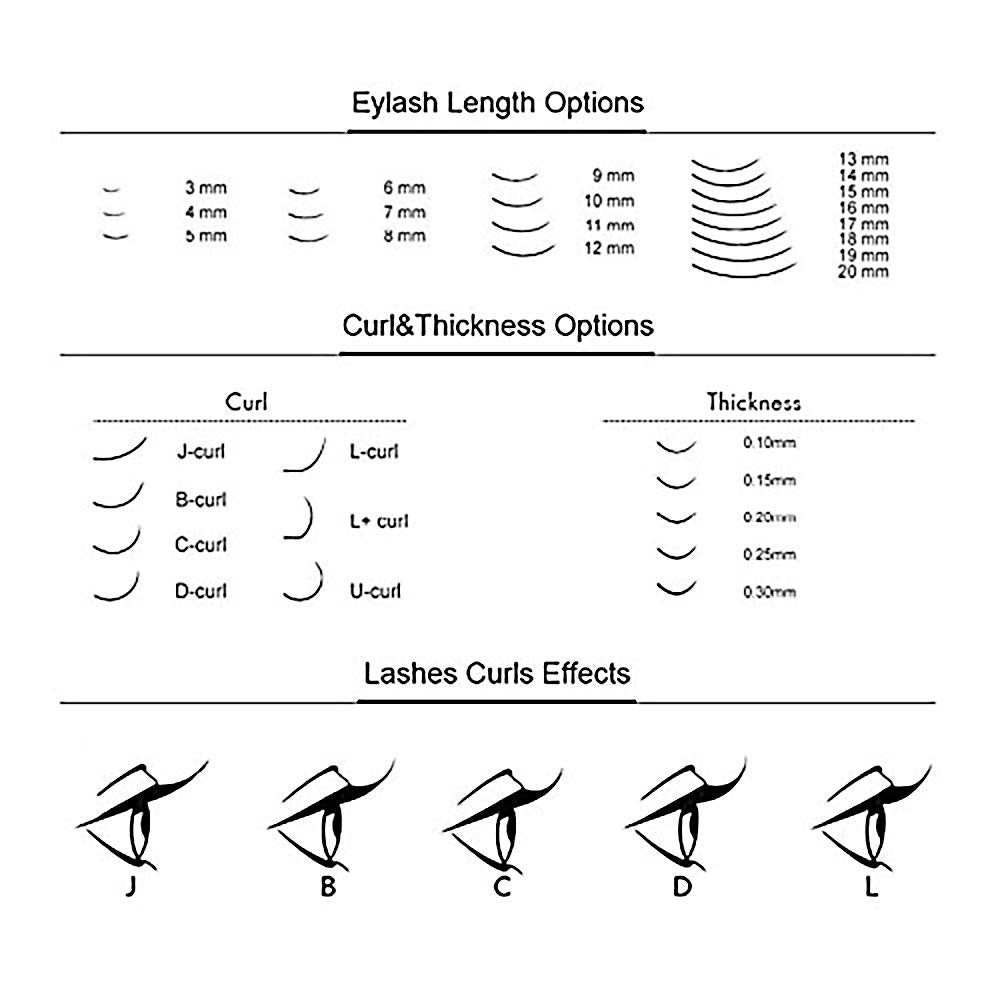 5D Premade Volume eyelash Extensions Individual Cluster Lashes 0.07mm B Curl Mink Lashes(5D) (Mixed(8-13mm)ââ‚¬¦