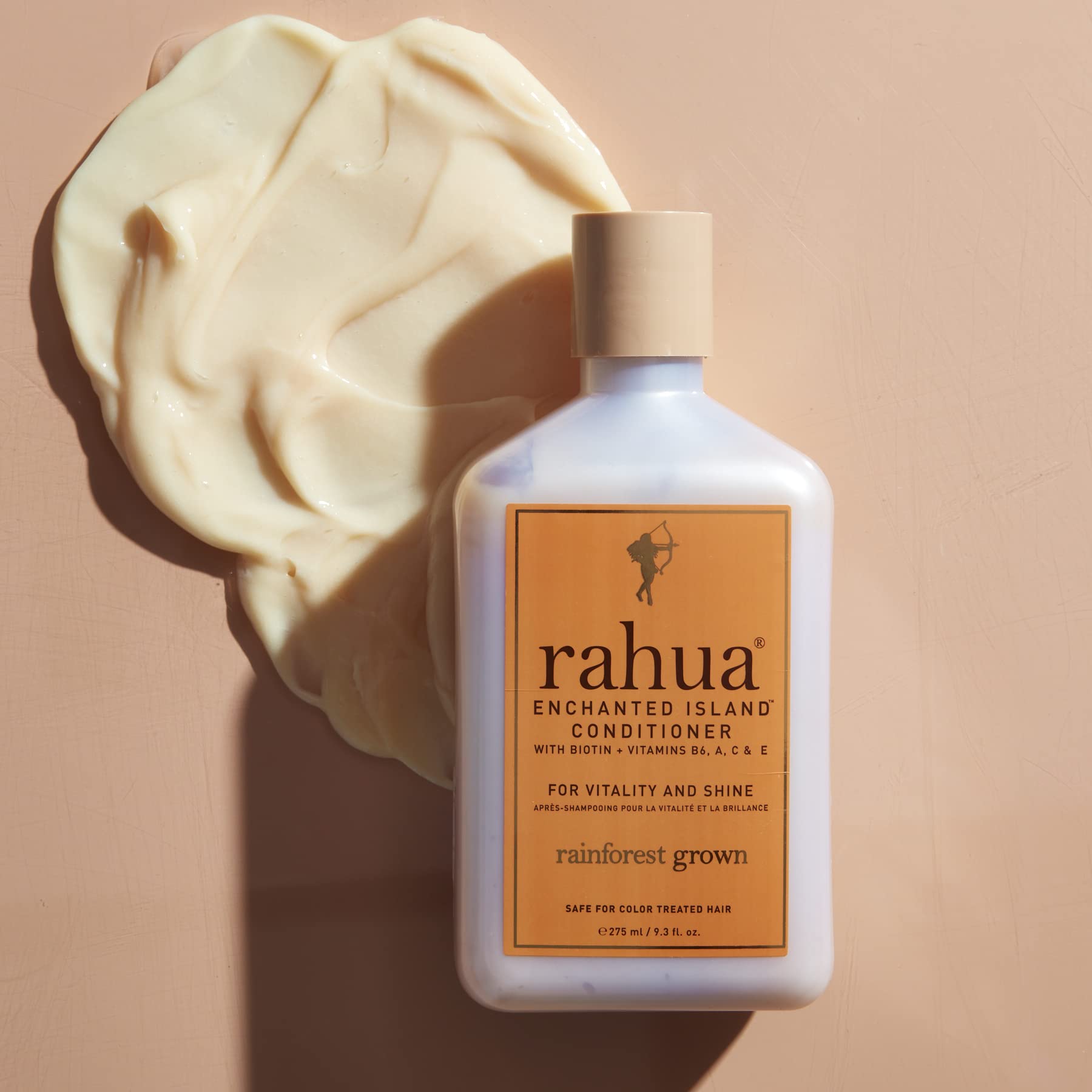 Rahua Enchanted Island Hair Conditioner with Biotin, 9.3 Fl Oz, Supports Strength, Hair Growth & Shine, All Hair Types, Vitamin C, E, A, B6, Coconut Guava Scent, Nourishing Hair Care for Men and Women