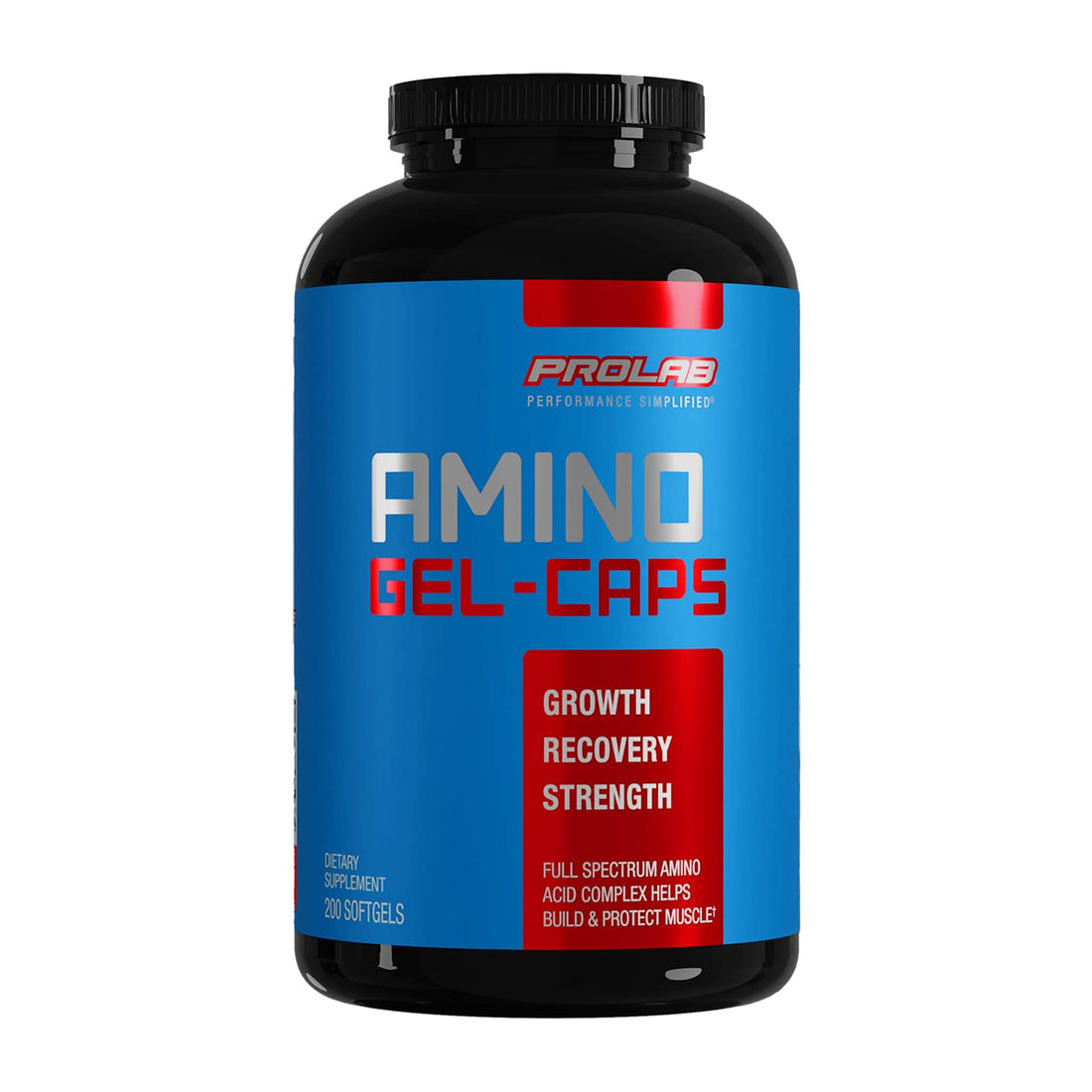 PROLAB Amino GEL-CAPS, 200-Count
