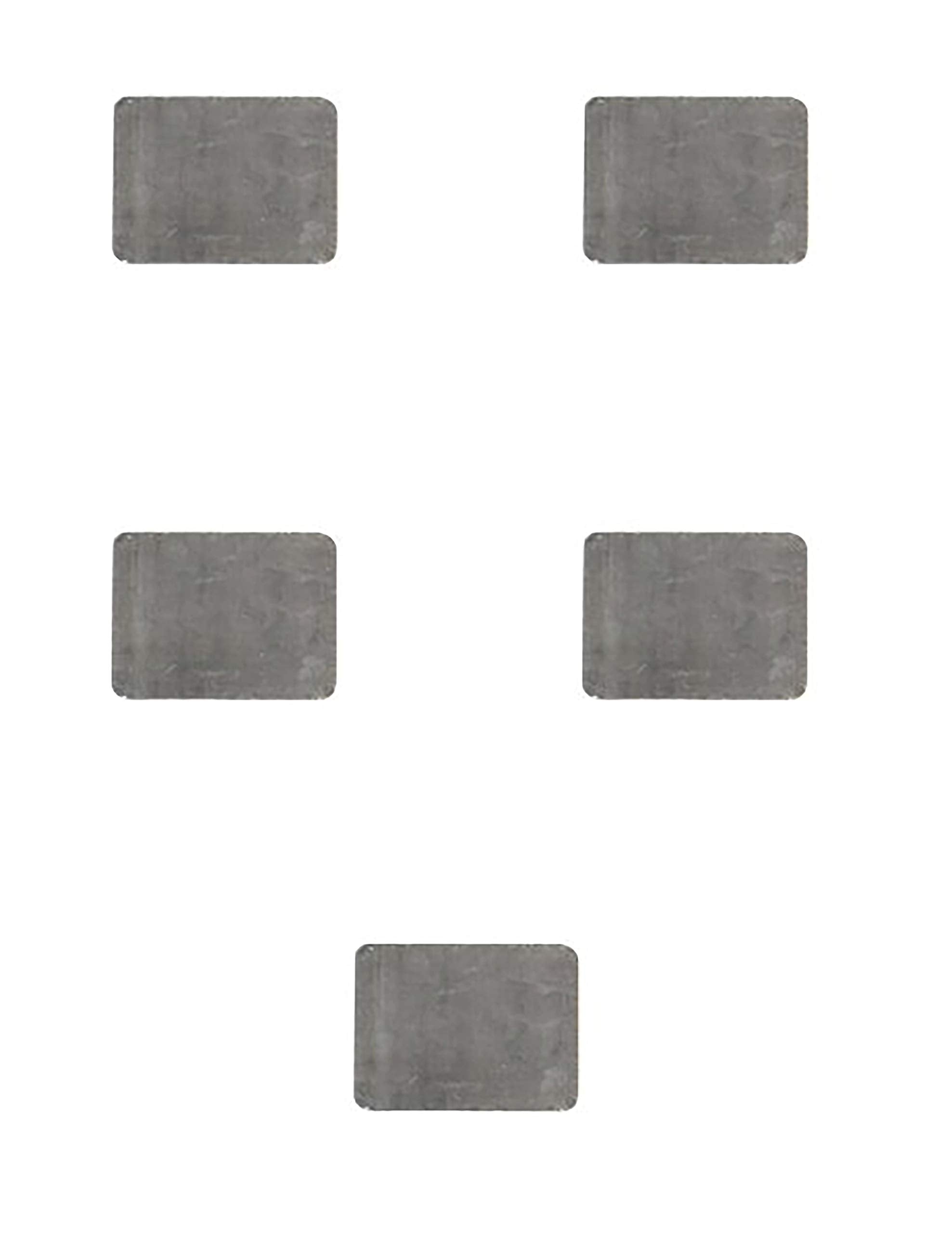 Large Empty Magnetic Makeup Palette with Mirror and 20 Metal Stickers for Customizing Eyeshadows, Highlighters, and Blushes