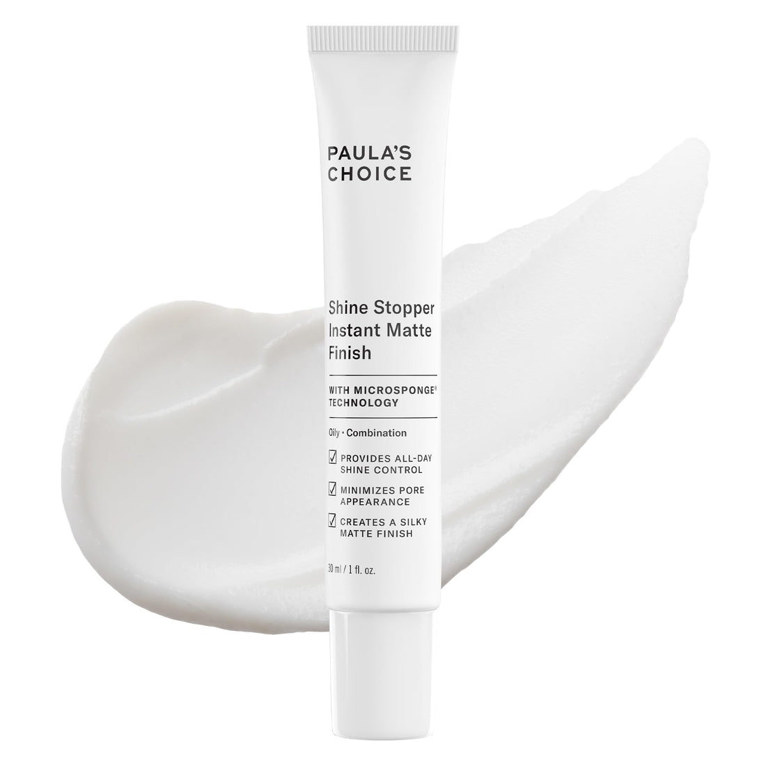 Paula's Choice SHINE STOPPER Instant Matte Finish Oil Control Primer, Pore Minimizer for Oily Skin, 1 Ounce