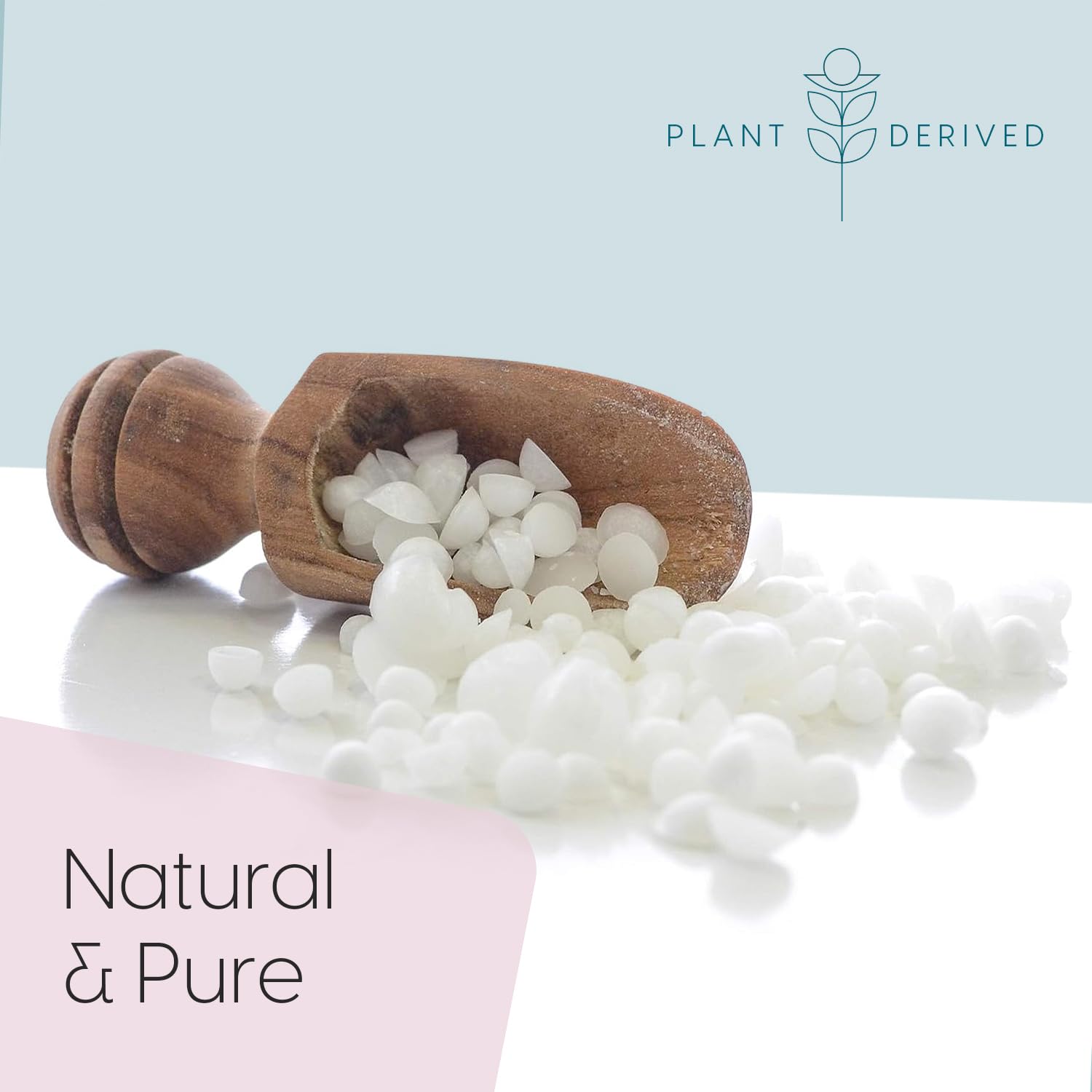 Milliard Non-GMO Emulsifying Wax NF Pastilles, Perfect for DIY, Creams, Lotions, and Soaps - 100% Natural Plant Derived (8 Oz)