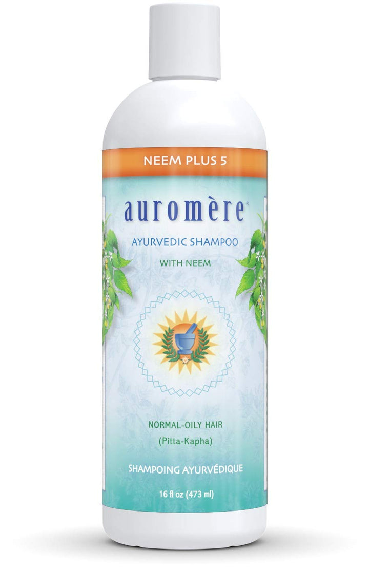 Auromere Neem Plus 5 Shampoo 16 Oz.