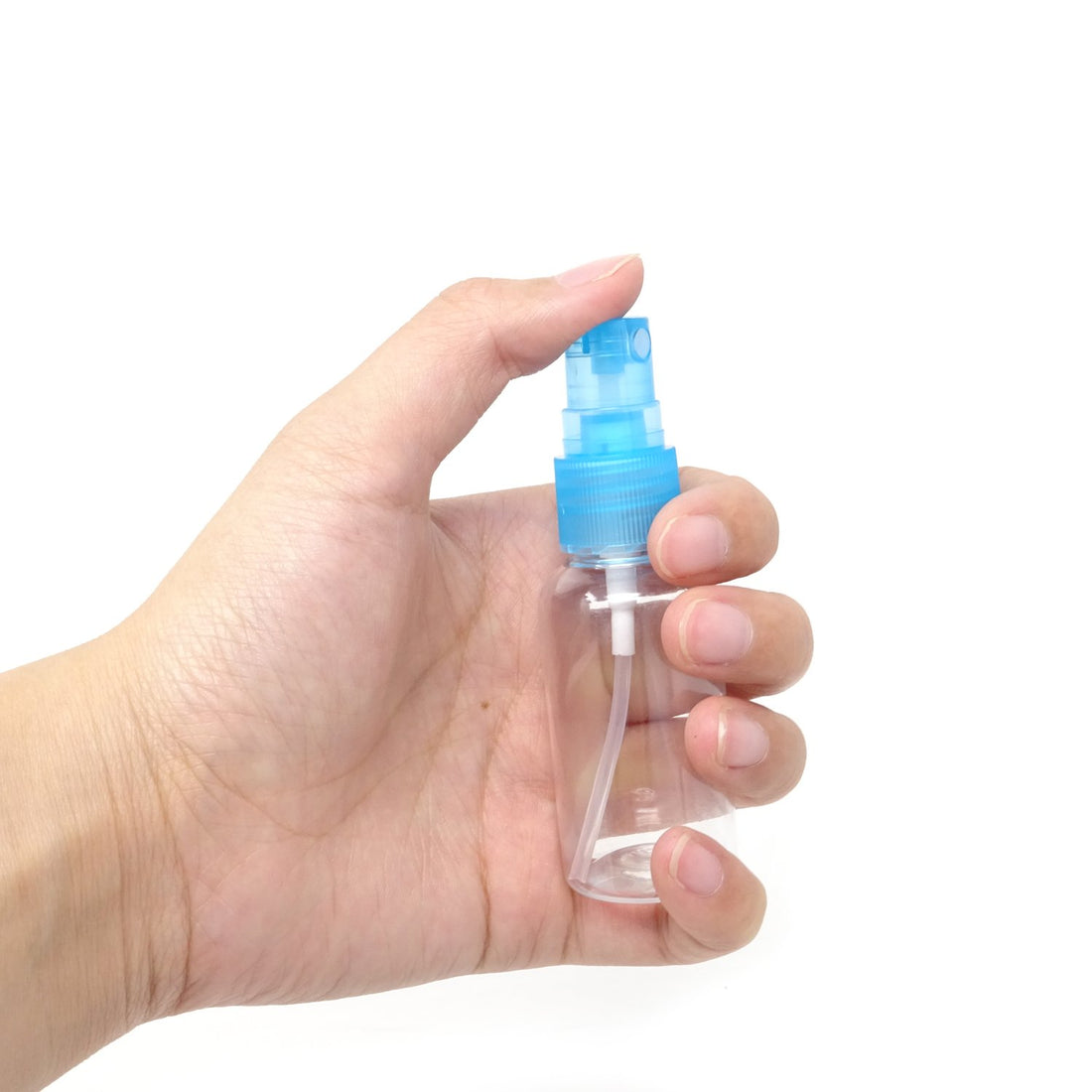 Honbay 4PCS Portable Refillable Plastic Fine Mist Perfume Spray Bottle Transparent Empty Spray Sprayer Bottle Cosmetic Spray Bottles Transparent Travel Small Bottles (30ML)