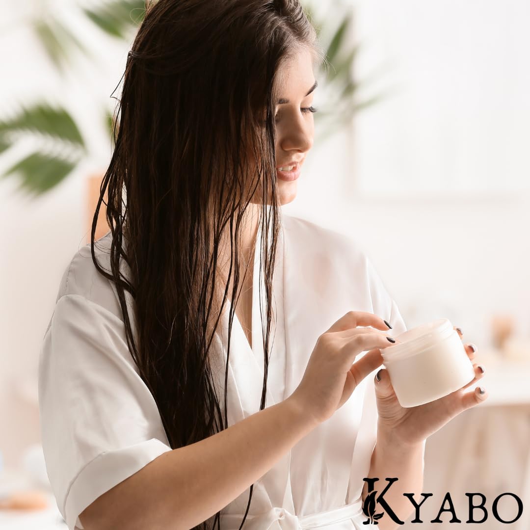 Kyabo Pure Lanolin 1lb Jar - All-Natural Emollient for Dry Skin, Chapped Lips, and More - Moisturizing, Hydrating, and Soothing - Ideal for Skincare and DIY Beauty Products Organic (16oz/1lb Jar)