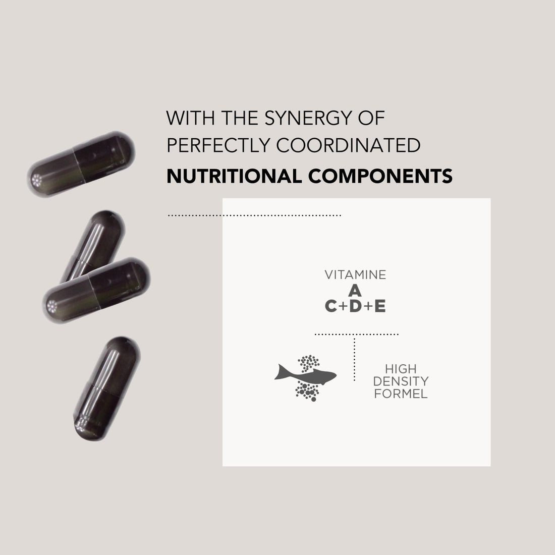 HECH Caviar Collagen Capsules - Beauty Supplement with 2,000 mg Marine Collagen Peptides, Caviar Extract and Vitamin Complex