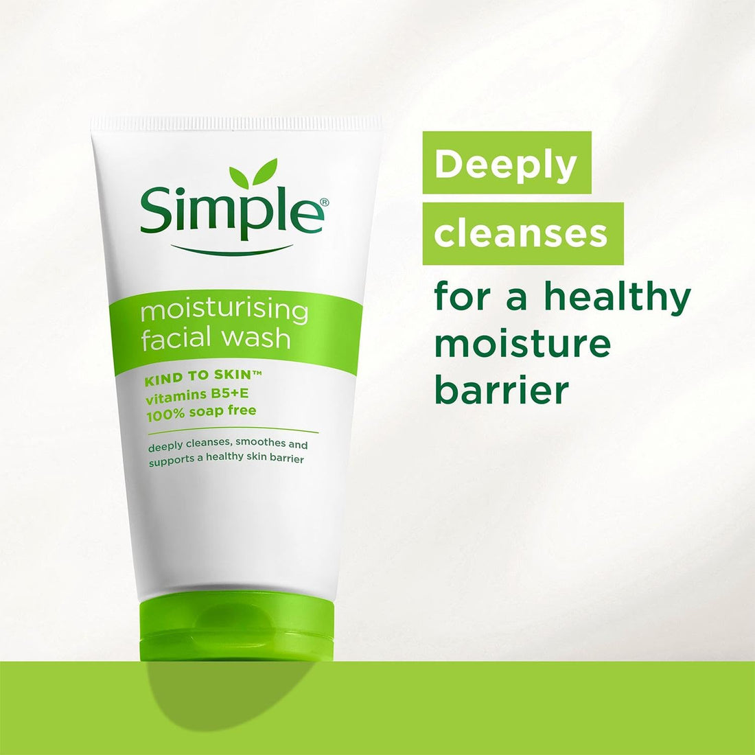 Simple Moistuirising Foaming Facial Wash