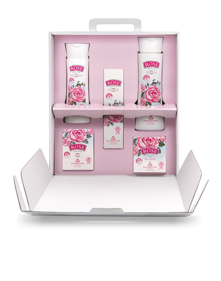 5 Piece Gift Set with Bulgarian Rose Oil Micellar Water