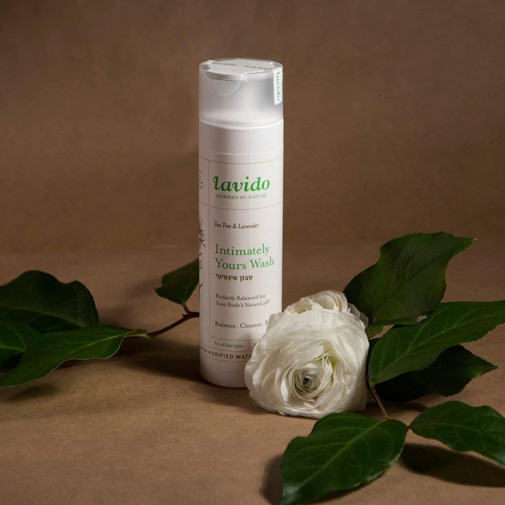 Lavido Natural Tea Tree and Lavender Intimately Yours Body Wash, Bath and Shower Wash 8.45 Ounces