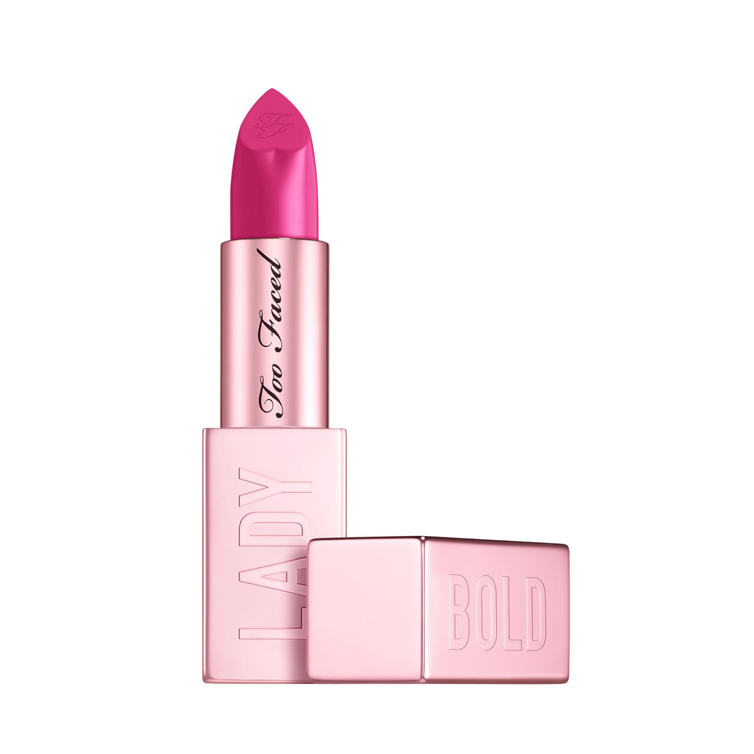 Too Faced Lady Bold Cream Lipstick | Lightweight, Vegan + Cruelty Free, Power Move