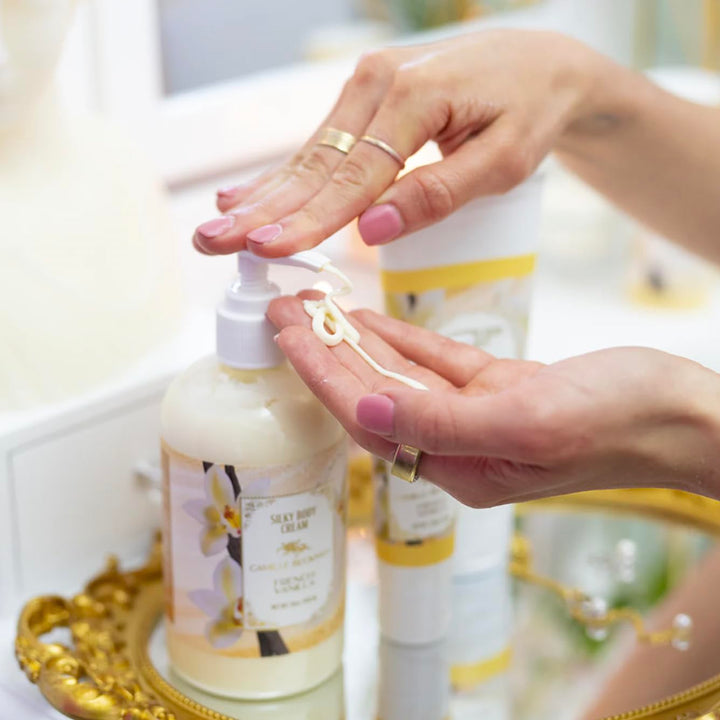 Camille Beckman Silky Body Cream 13 Oz. (French Vanilla)