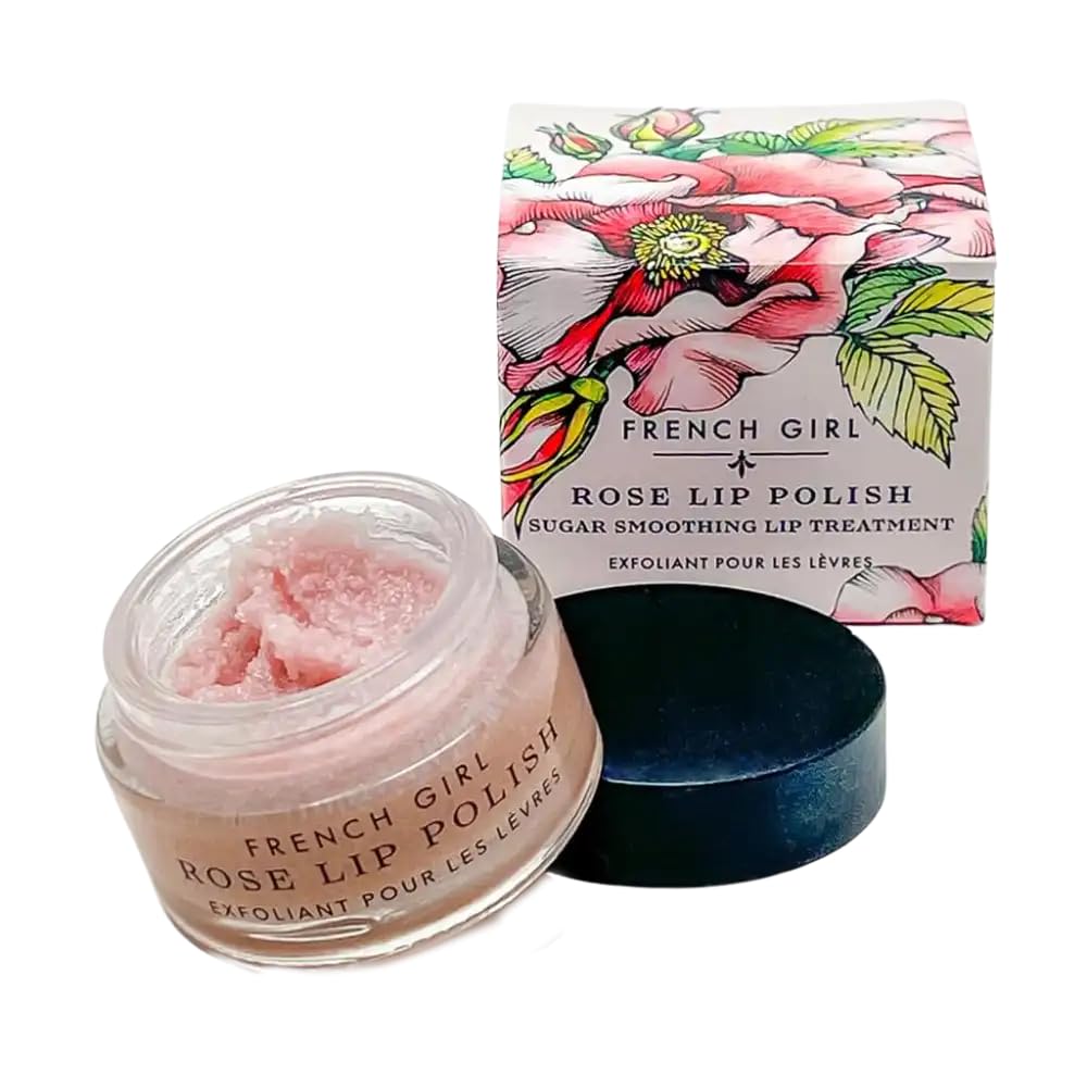 French Girl Organics - Organic / Vegan Rose Lip Polish (1 oz / 30 ml)
