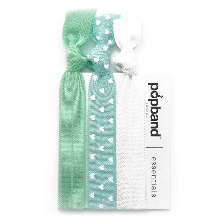 Mint : Popband Essentials Ponytail Holders, Mint