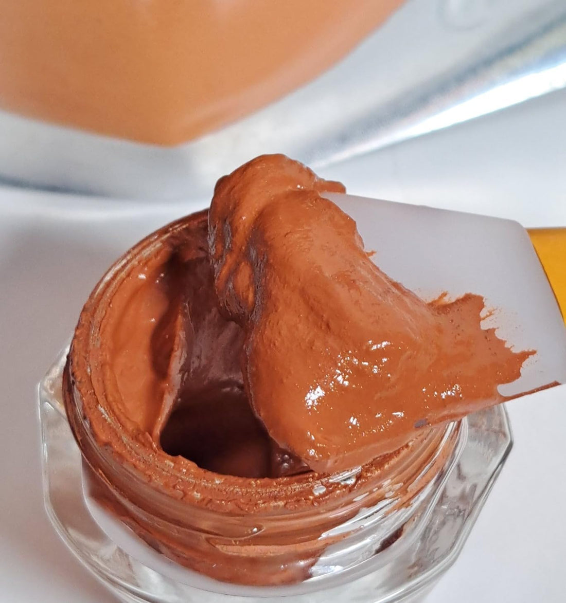 AEJESOP Natural Indian Red Clay Crumbly Powder, Rhassoul Ghassoul Clay Powder, 100% Pure Natural Powder, Clay Face Mask - 7oz (200gm)