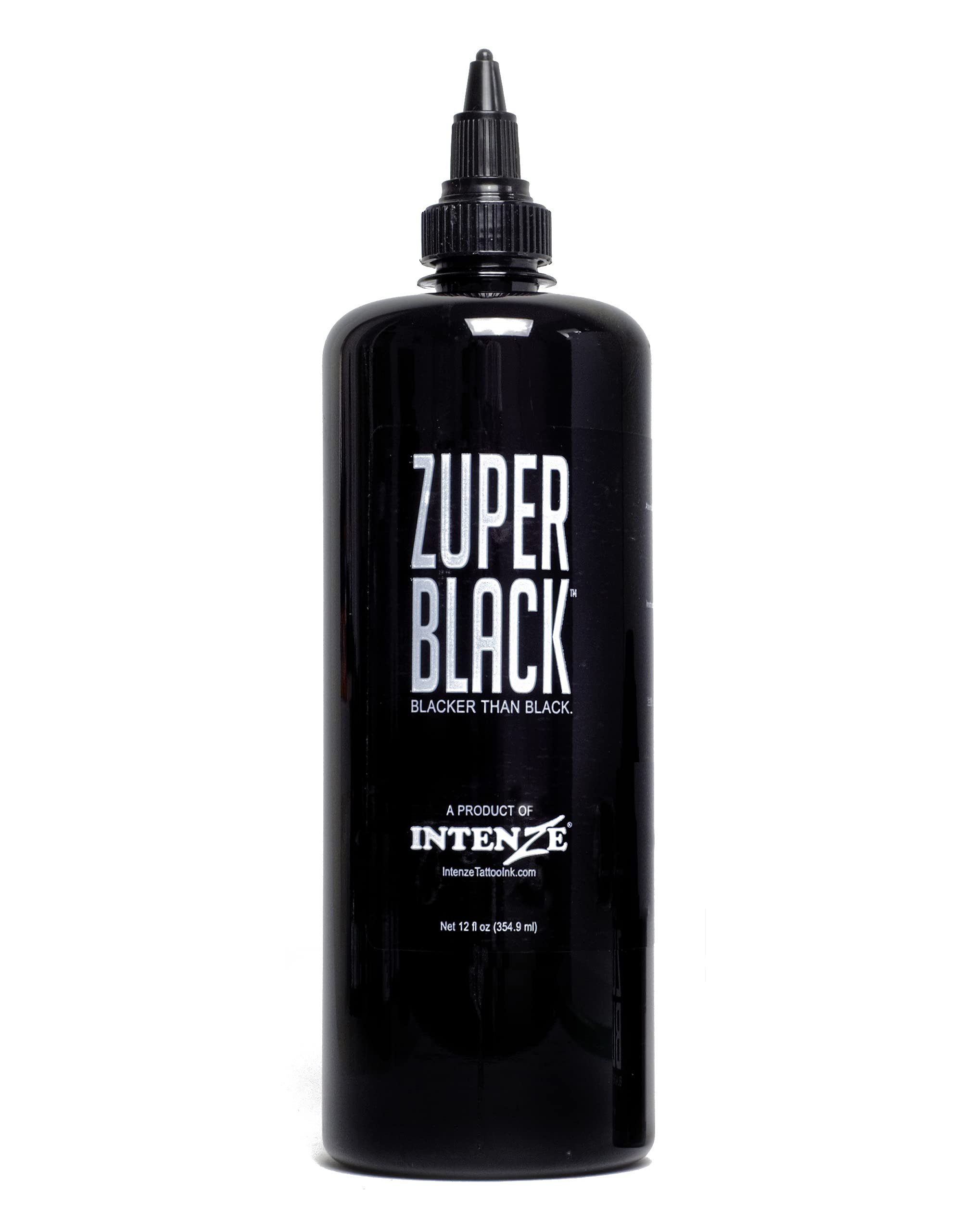 Intenze Professional Tattoo Ink Zuper Black 12 oz