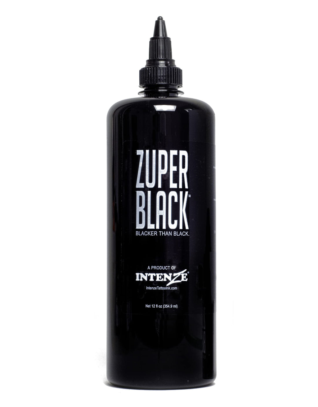 Intenze Professional Tattoo Ink Zuper Black 12 oz