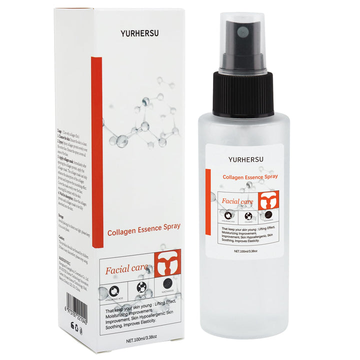 YURHERSU Hyaluronic Acid Face Essence Spray, Fast Absorption Replenish Water Shrink Pore, Moisturizing Soften Skin Texture, Reduce Wrinkle Improving Skin Vitality; 100ml/3.38 fl.oz (Hyaluronic Acid)