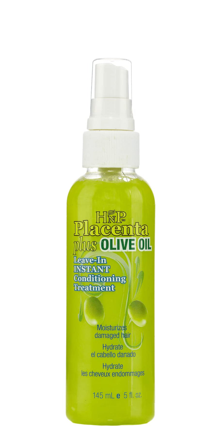 Hask Placenta Leave-In Cond. Treatment W/Olive Oil 5oz