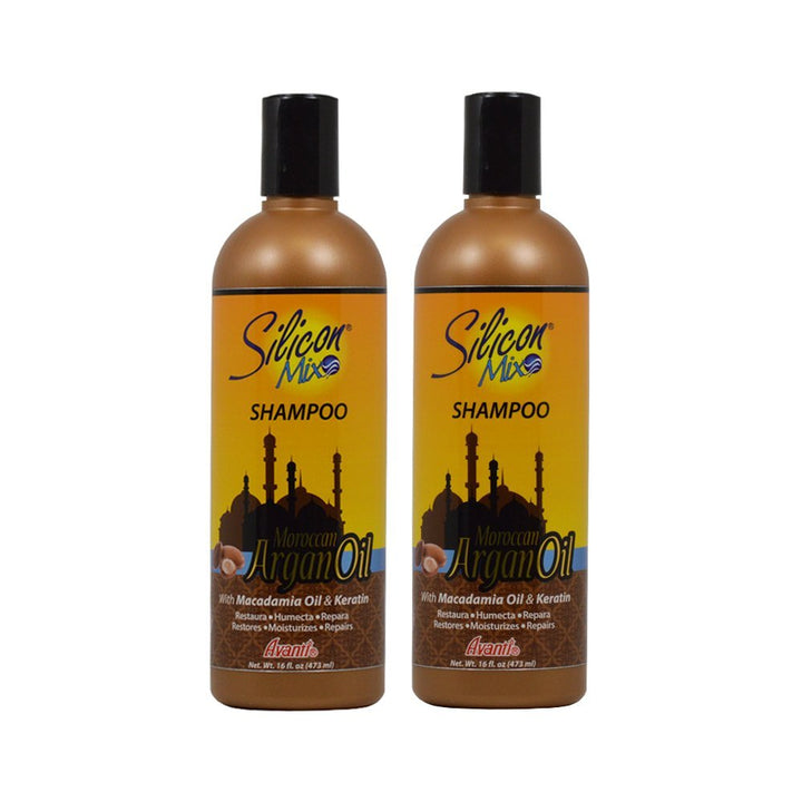 Silicon Mix Moroccan Argan Oil Shampoo 16oz by Silicon Mix