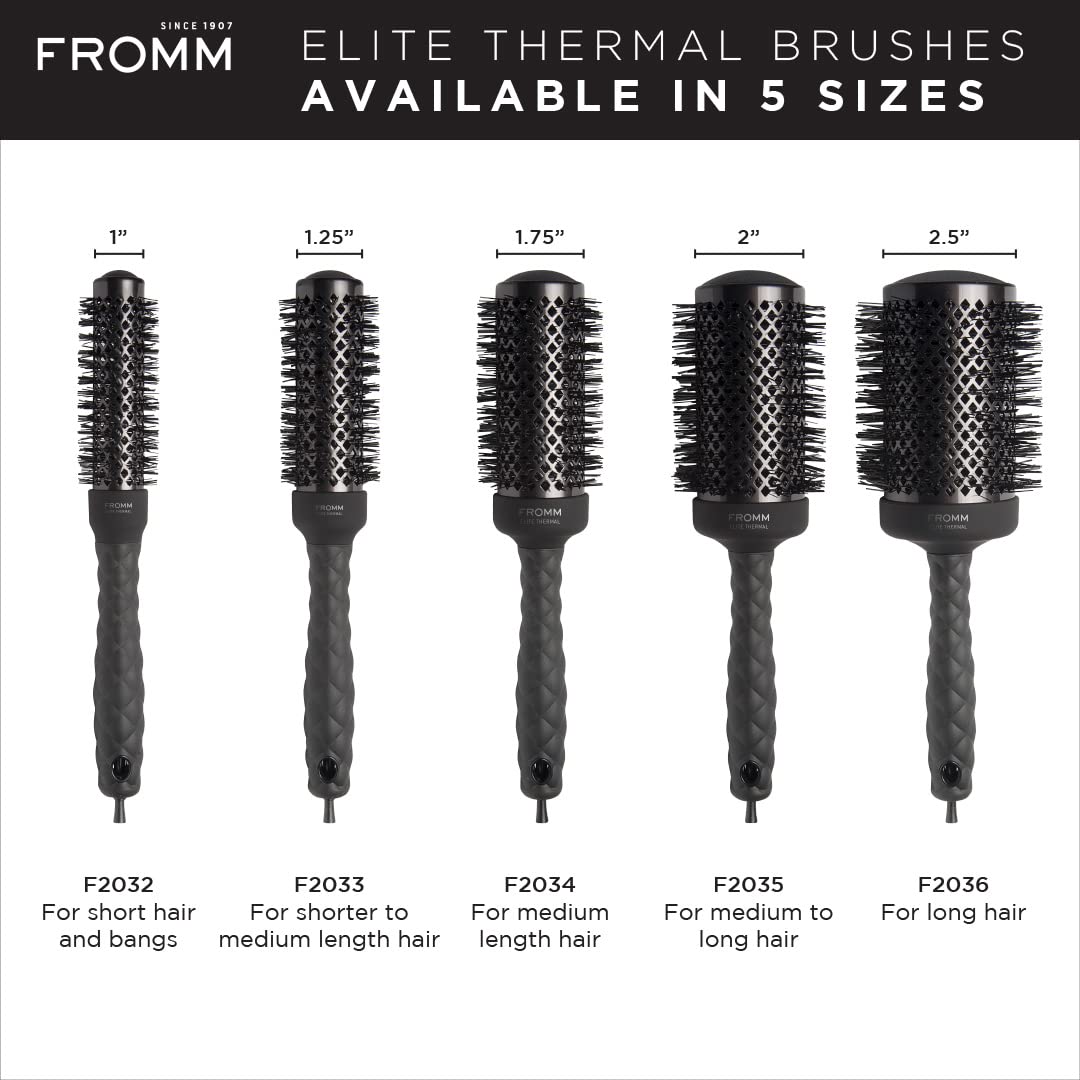 Fromm Elite Thermal Round Brush 1.5 Barrel Size