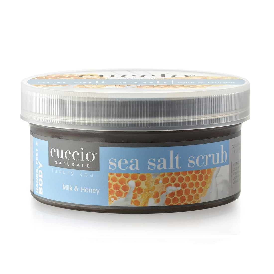 Cuccio Sea Salt for Feet, Milk and Honey, 19.5 Ounce