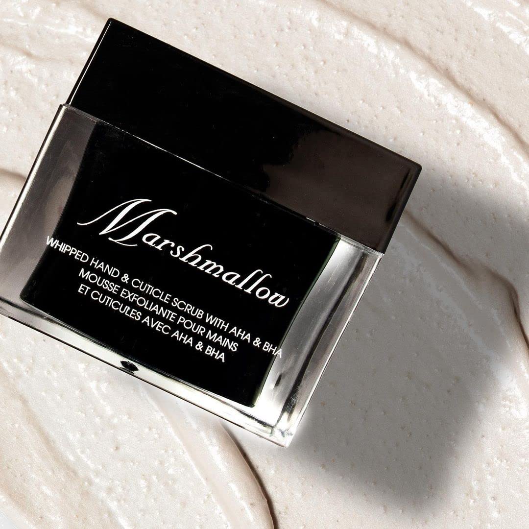 Deborah Lippmann MARSHMALLOW Whipped Hand & Cuticle Scrub with AHA & BHA