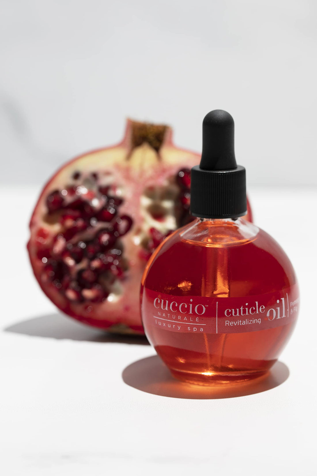 Cuccio Naturale Revitalizing Cuticle Oil - Hydrating Oil For Repaired Cuticles Overnight - Remedy For Damaged Skin And Thin Nails - Paraben /Cruelty-Free Formula - Pomegranate and Fig - 2.5 Oz