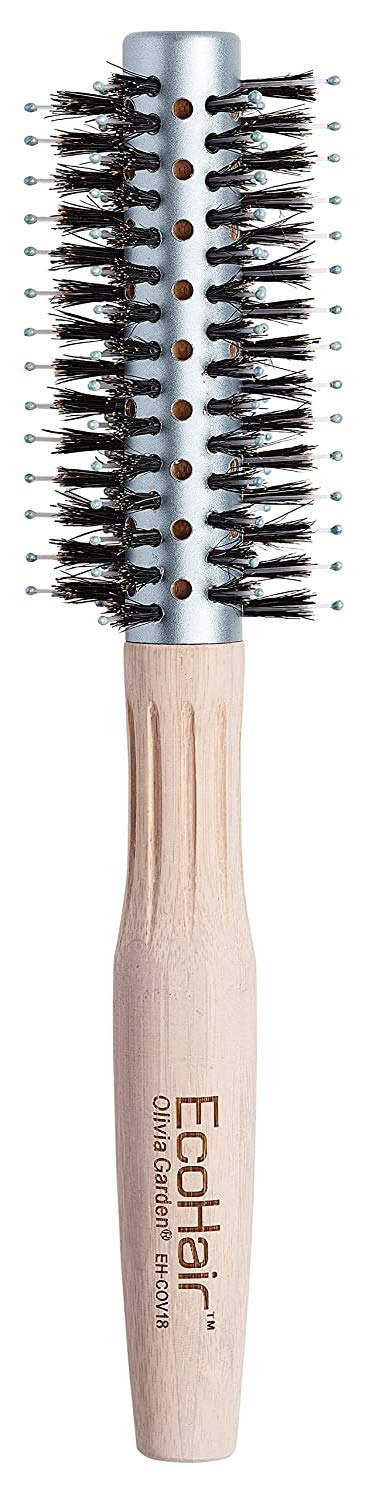 Ã‚ Olivia Garden EcoHair Combo Vent Round Eco-Friendly Bamboo Hair Brush EH-COV18 (2 1/8)