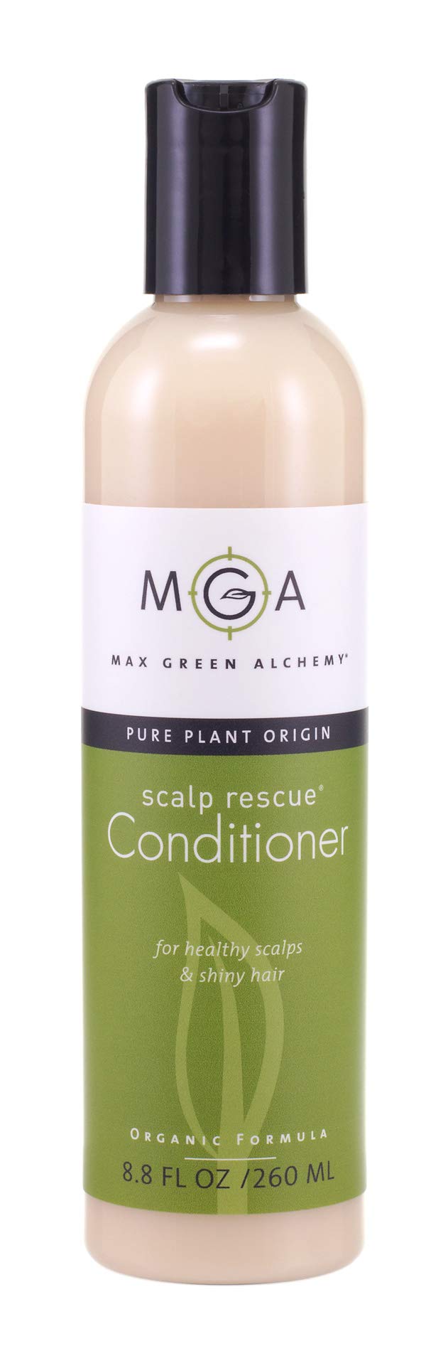 MGA Vegan Hair Conditioner - Organic Formula with Tea Tree for Healthy Hair | Hair Care Product with Natural Herbal Scent | Parabens Silicone & Sulfate Free Conditioner | Unisex | 8.8 Fluid Oz