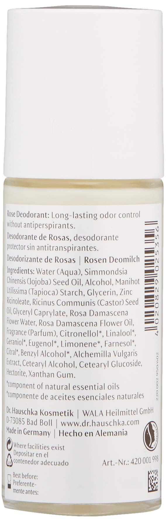 Dr. Hauschka Rose Deodorant 50ml/1.7oz