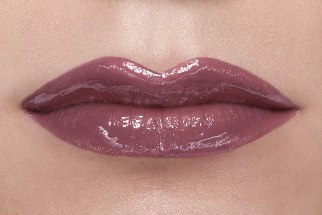 Nyx Professional Makeup Lip Lingerie Gloss, Dark Pink-brown, 0.11 Ounce