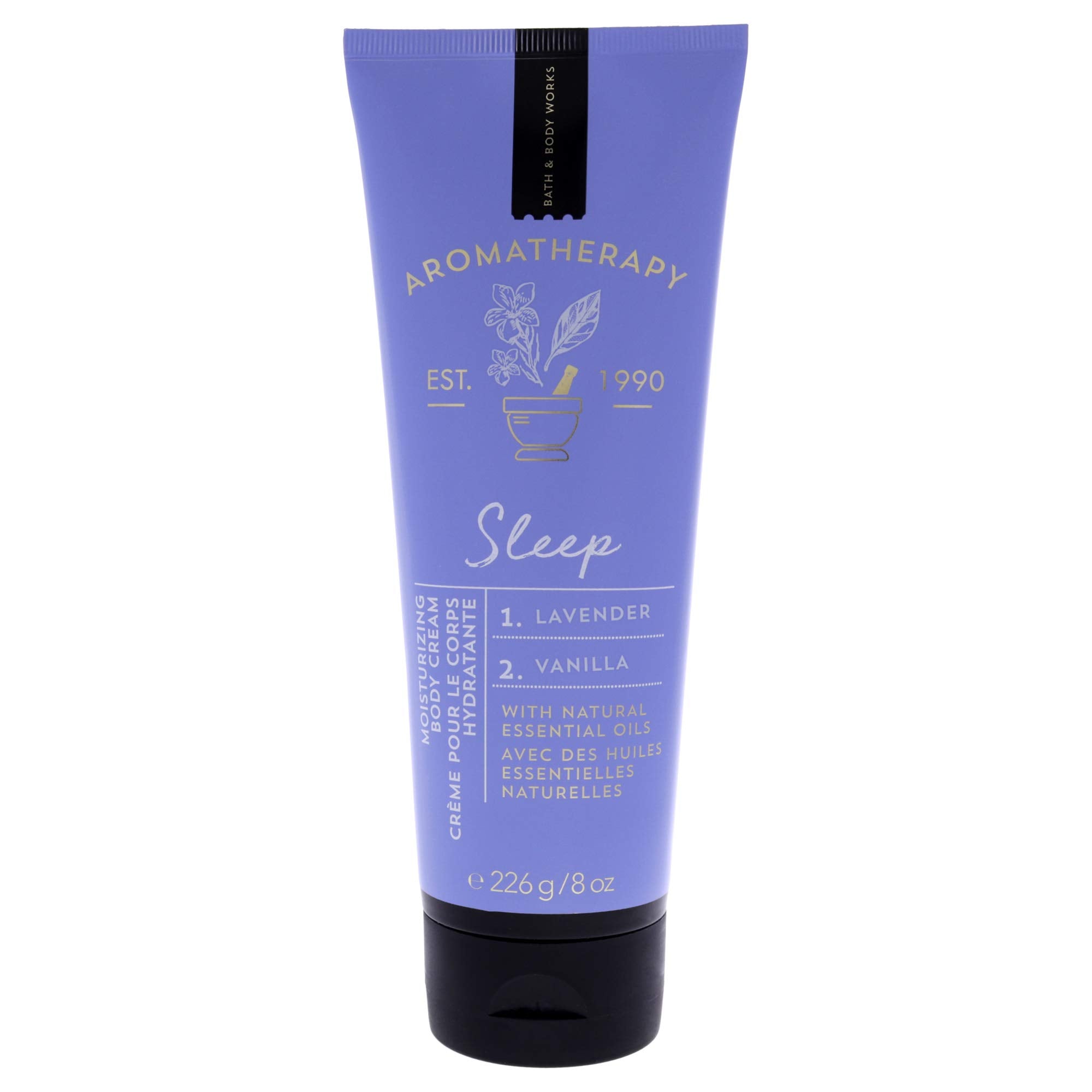 Aromatherapy Sleep - Lavender-Vanilla by Bath and Body Works for Unisex - 8 oz Body Cream
